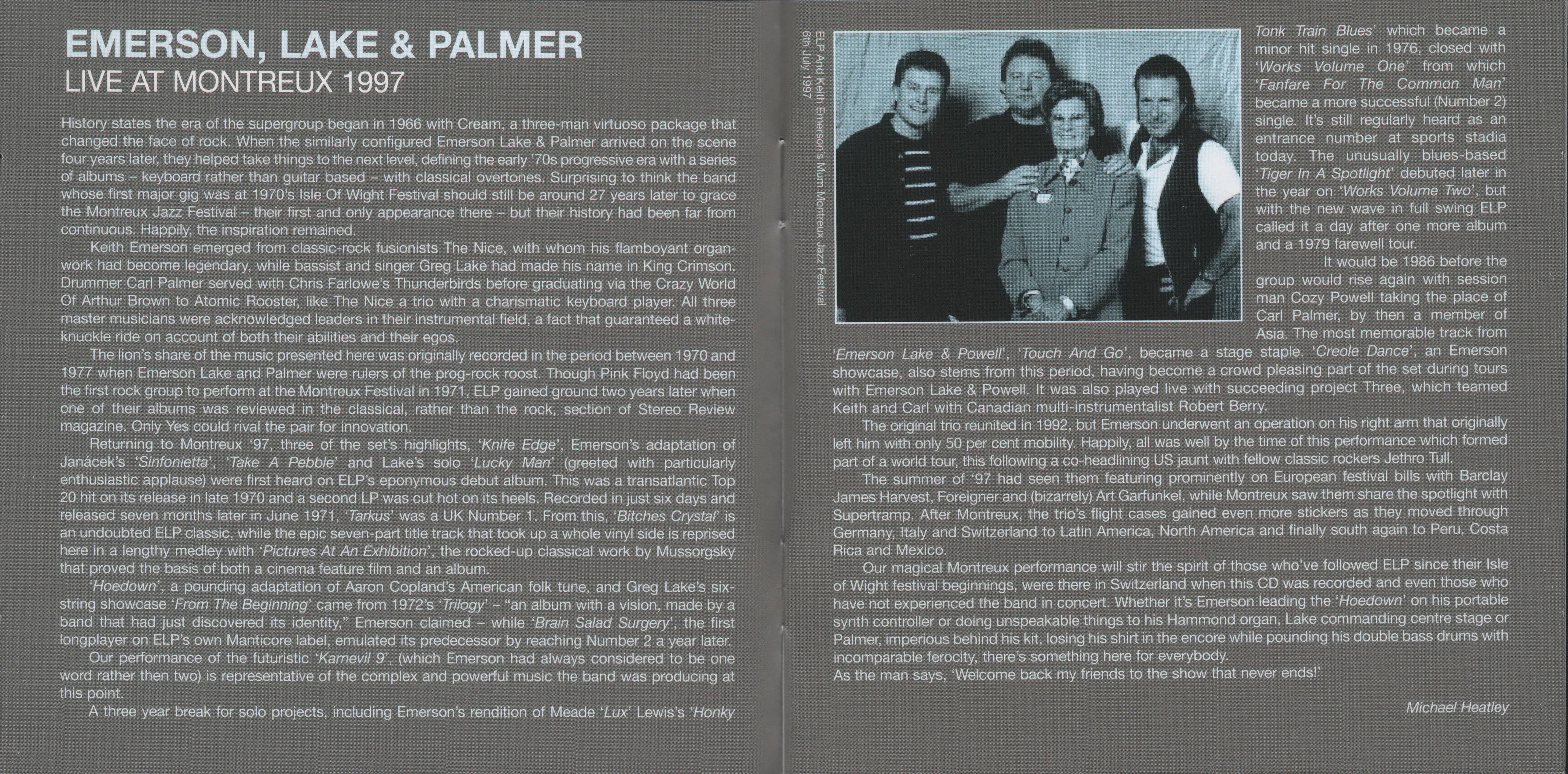 Emerson, Lake and Palmer Live At Montreux 1997 [Booklet02 d]